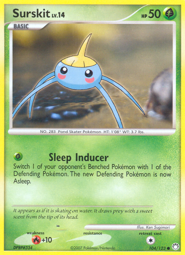 Mysterious Treasures Surskit #104/123
